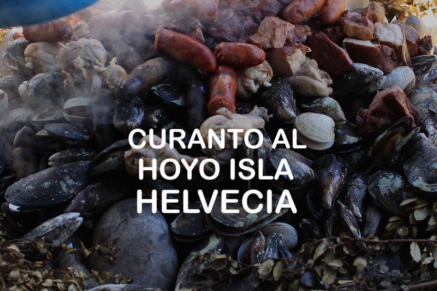 Curanto al Hoyo Isla Helvecia